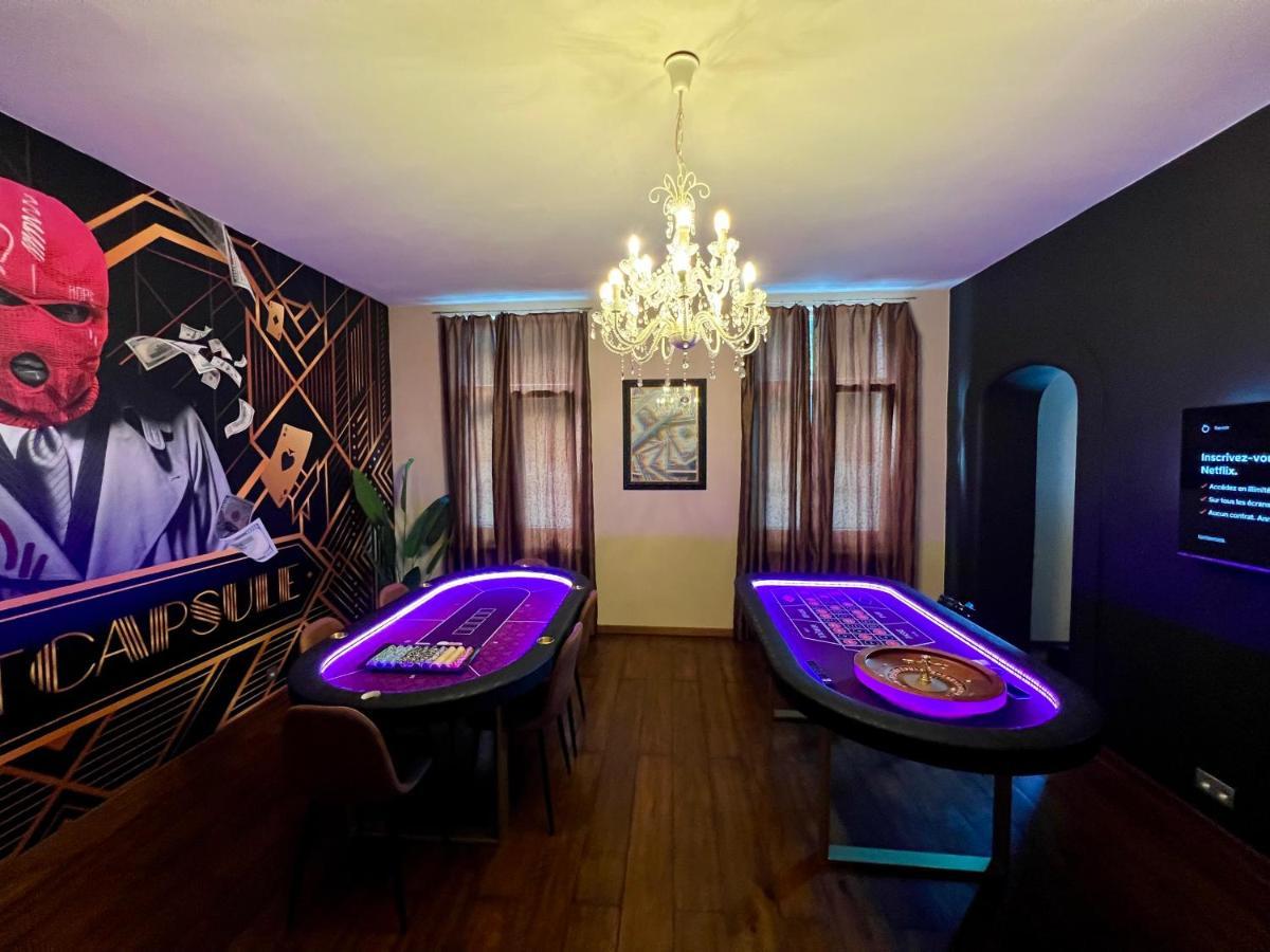 Capsule Casino - Jacuzzi - Billard - Netflix - Console & Jeux Lejlighed Mons Eksteriør billede